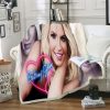 Britney Spears Fleece Blanket V3