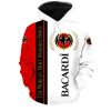 Bacardi Red White Pullover Hoodie V2