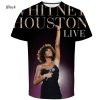 Whitney Houston Black T-Shirt V1