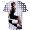Whitney Houston Grey T-Shirt