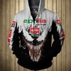 Aprilia Skull Zip Up Hoodie
