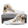 Whitney Houston Musical Artists ’80s High Top Shoes V3