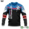 BMW Motorrad Death Skull Custom Name Pullover Hoodie