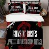 Guns N’ Roses Black Bedding Set V1