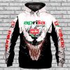 Aprilia Skull Pullover Hoodie