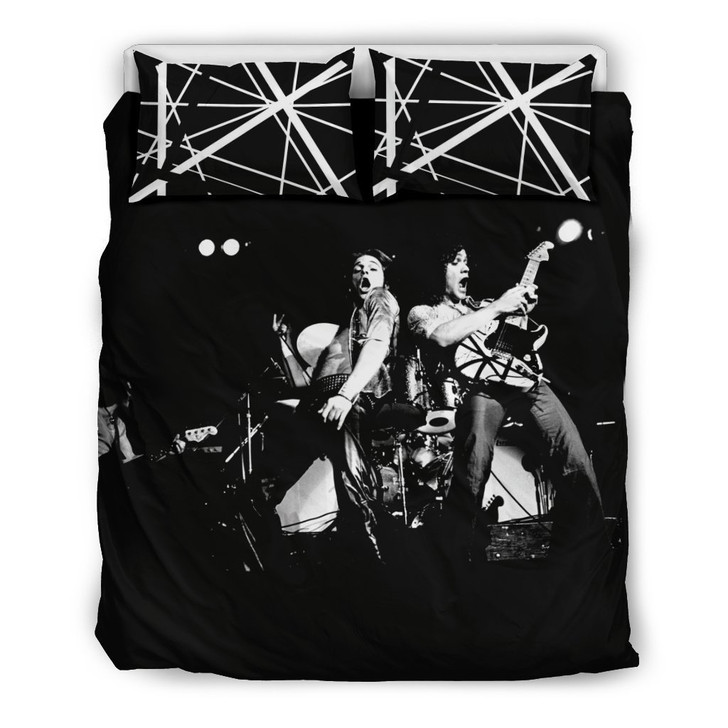 Van Halen Black Bedding Set Van Halen Black Bedding Set