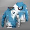 BMW Motorrad Blue White Pullover Hoodie