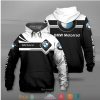 BMW Motorrad Black White Pullover Hoodie