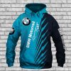 BMW Motorrad Blue Pullover Hoodie