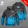 BMW Motorrad Blue Grey Pullover Hoodie