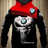 BMW Motorrad Red Black Pullover Hoodie