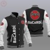 Bacardi Black White Baseball Jacket