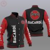 Bacardi Black Red Baseball Jacket