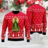 Bacardi Grinch Snow Ugly Christmas Sweater