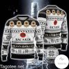 Bacardi Wine Ugly Christmas Sweater
