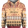 Yuengling Traditional Lager Ugly Christmas Zip Up Hoodie
