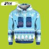 Bud Light Can Beer Ugly Christmas Pullover Hoodie