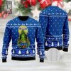 Bud Light Grinch Snow Ugly Christmas Sweater