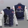 Crown Royal Dark Blue White Baseball Jacket
