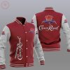 Crown Royal Maroon White Baseball Jacket