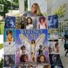 Whitney Houston Thank You For The Memories Quilt Blanket