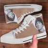 Eminem Brown High Top Shoes