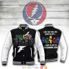 Grateful Dead How To Get To Shakedown Street Baseball Jacket