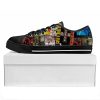 Guns N’ Roses Special Design Low Top Shoes