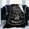 Guns N’ Roses Black Fleece Blanket V3