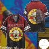 Guns N’ Roses Red Hawaiian Shirt