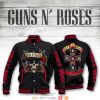 Guns N’ Roses Black Red Baseball Jacket