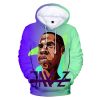 Jay-Z Blue Green Pullover Hoodie