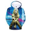 Britney Spears Green Pullover Hoodie