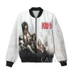 Kiss White Bomber Jacket