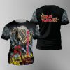 Iron Maiden Black Fanmade T-Shirt