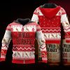 Wild Turkey Ugly Christmas Zip Up Hoodie V2