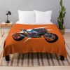 KTM Motorcycles Orange Fleece Blanket