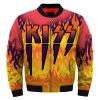 Kiss Flame Bomber Jacket