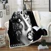 Lady Gaga Fleece Blanket V3