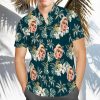 Lady Gaga Floral Pattern Hawaiian Shirt