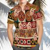 Lady Gaga Retro Patterns Hawaiian Shirt