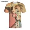 Lady Gaga Floral Style T-Shirt