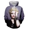 Madonna Light Purple Pullover Hoodie
