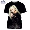 Lady Gaga Black T-Shirt V2
