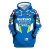 Suzuki Motorcycles Team Racing Pullover Hoodie