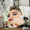 Madonna Fleece Blanket V4