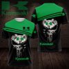 Kawasaki Motorcycles Skull T-Shirt V2