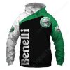 Benelli Green Black Pullover Hoodie V2