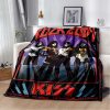 Kiss Fleece Blanket V1