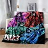 Kiss End Of The Road World Tour Fleece Blanket